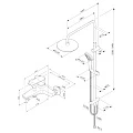 Душевая стойка AM.PM Gem F42890A14 со смесителем, черный