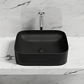 Раковина накладная Ceramica nova Element 505*380*150мм CN6052MB черная матовая