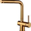 Смеситель для кухни Paulmark Dosse Do214418-BG золото