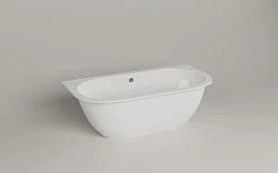 Ванна из искусственного камня ESSE SOMERSET 180х90 ESOM1800 белая глянцевая