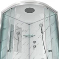 Душевая кабина Niagara Luxe 100х100см NG-7702M профиль хром