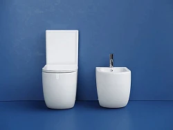 Унитаз-компакт Ceramica Nova Metropol CN4001T белый глянцевый