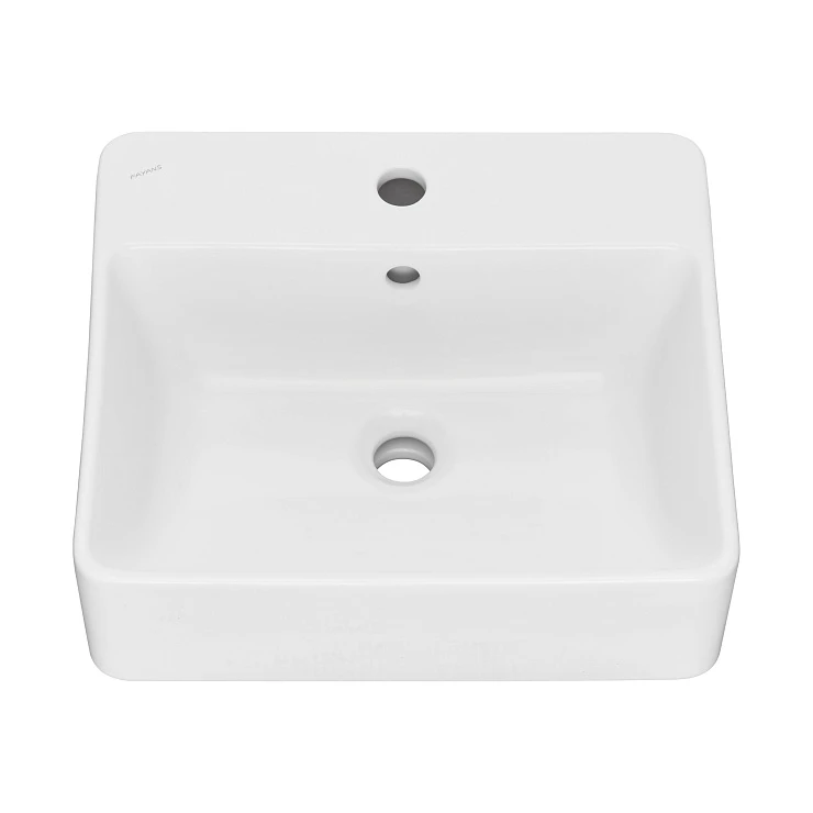 Раковина накладная AQUATON Geometry WQ8A37000000004 45х40 см, белая глянцевая