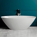 Ванна из искусственного камня Salini DIVA 178x86 отдельностоящая 102211G белая глянцевая
