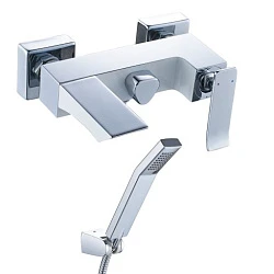 Смеситель для ванны с душем Lemark Contest LM5814CW хром