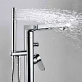 Смеситель для ванны с душем Wasserkraft Dinkel 5821 хром