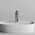 Раковина накладная Ceramica Nova Element CN6036 белая глянцевая