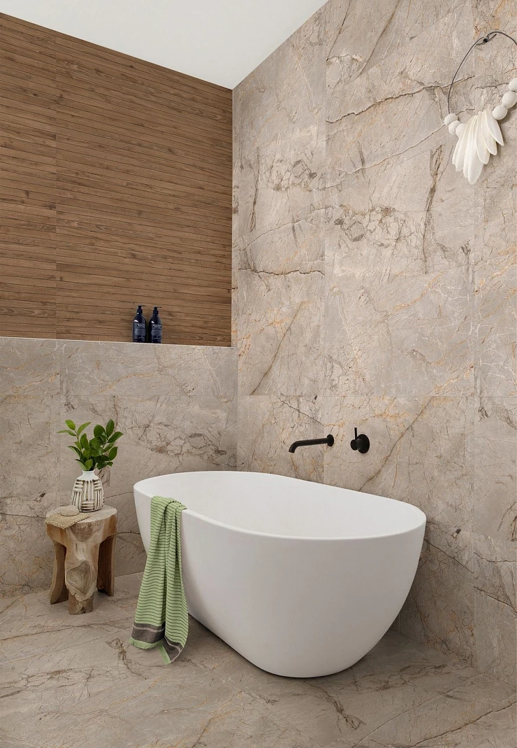 Керамогранит Global Tile Alcarz 120x60 GT1206011001MCR серый