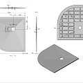Душевой поддон Vincea 100х100см VST-4SQ1010W белый