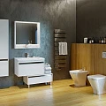 Шкаф-пенал Aquaton Капри R 30см 1A230503KP01R белый глянец