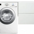 Тумба с раковиной Эстет Dallas Luxe 140 L ФР-00002519 белая глянцевая