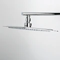 Верхний душ Wasserkraft A069 хром