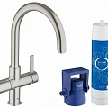 Смеситель для кухни Grohe Blue Pure 33249DC1 хром