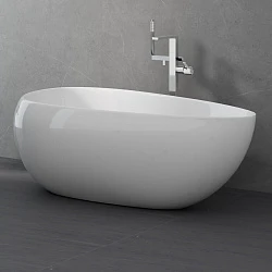 Акриловая ванна Black & White Swan SB227 170x95 227SB00 белая глянцевая