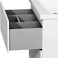 Тумба с раковиной AM.PM Gem 75 напольная, белый глянец