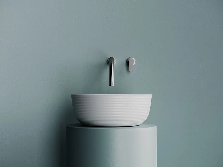 Раковина накладная Ceramica Nova Element CN6073MW белая матовая