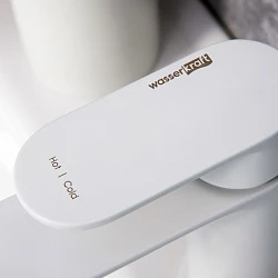 Смеситель для раковины Wasserkraft Mindel 8503H белый матовый