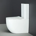 Унитаз-компакт Ceramica Nova Mia CN1801 белый глянец