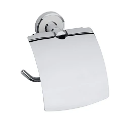 Держатель туалетной бумаги с крышкой Bemeta 104112018 белый