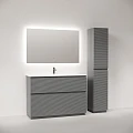 Тумба под раковину Sancos Folk Floor 120 FL120FES напольная, Ergraut soft
