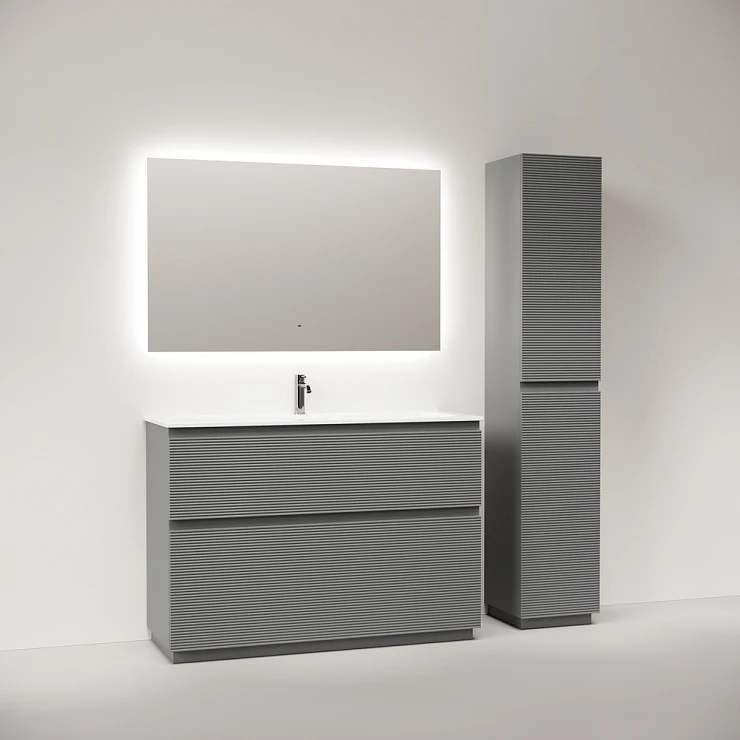 Тумба под раковину Sancos Folk Floor 120 FL120FES напольная, Ergraut soft