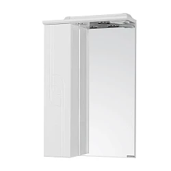 Зеркало-шкаф Aquaton Панда 50 L 1A007402PD01L белый