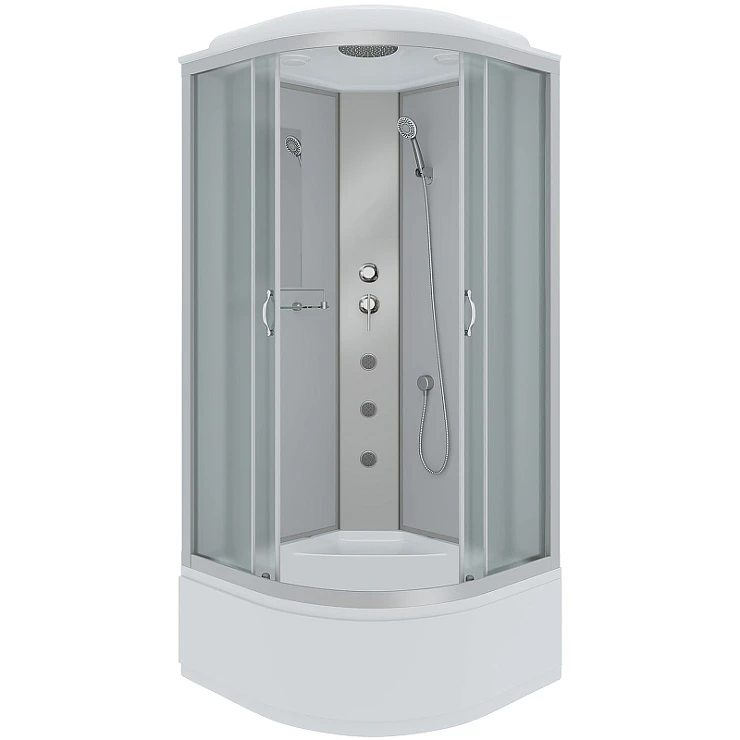 Душевая кабина Niagara 100x100см NG-2309G профиль хром