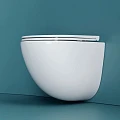 Унитаз подвесной Ceramica Nova Vogue CN4008T белый глянец