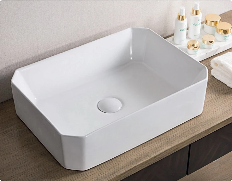 Раковина накладная BelBagno BB1386 белая