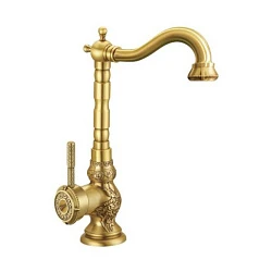 Смеситель для кухни Lemark Jasmine LM6645B бронза