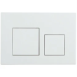 Кнопка смыва Veconi Flush V4 FLV4-W белая глянцевая