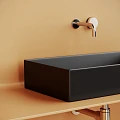 Раковина накладная Ceramica Nova Element CN6071MB черная матовая