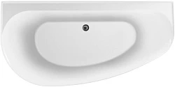 Акриловая ванна Allen Brau Priority 5 R 160x78 2.31005.20B белый глянец