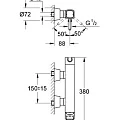 Смеситель для душа Grohe Grandera 23316000 хром