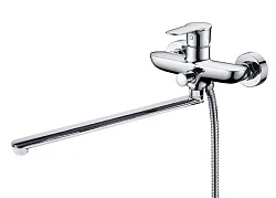 Смеситель для ванны с душем BelBagno RENO REN-VDLM-CRM хром