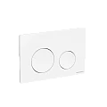 Кнопка смыва Ceramica Nova Balance Circle CN12-001W белая глянцевая