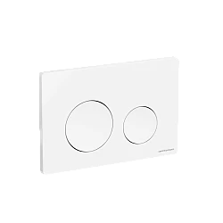 Кнопка смыва Ceramica Nova Balance Circle CN12-001W белая глянцевая