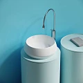 Раковина накладная Ceramica Nova Maya CN12004MW белая матовая