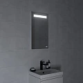 Зеркало LED 010 base 40*70, с подсветкой, LU-LED010*40-b-Os