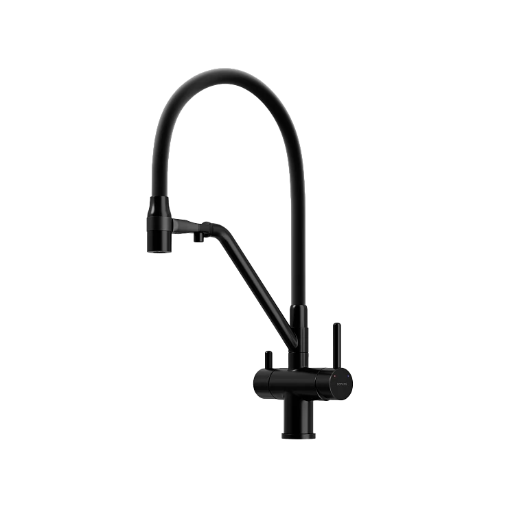 Смеситель для кухни Sancos Dora SC4003MB черный матовый