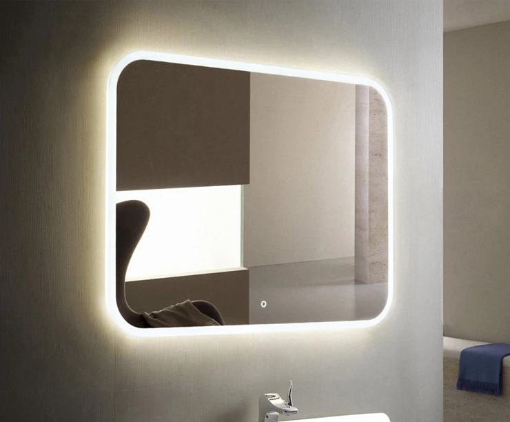 Зеркало Эстет Kare Luxe 80 ФР-00006309 с подсветкой