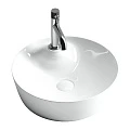 Раковина накладная Ceramica Nova Element CN6014 белая глянцевая