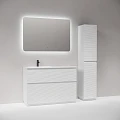 Тумба под раковину Sancos Folk Floor 120 FL120FLW левая, напольная Bianco