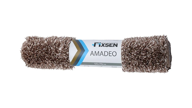 Коврик для ванной Fixsen Amadeo 50x70 см FX-3001I коричневый