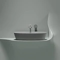 Раковина накладная Ceramica nova Element 600*380*138мм CN6049MSG серая матовая