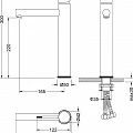 Смеситель для раковины Timo Saona 2311/00F хром