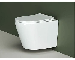 Унитаз-компакт Ceramica Nova Cubic CN1803 белый глянец