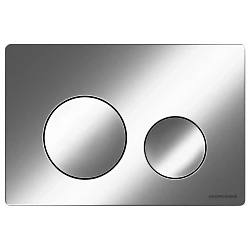 Кнопка смыва Ceramica Nova Round CN001M хром матовая