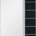 Зеркало-шкаф Aquanet Доминика 60 LED 171919 черный/белый