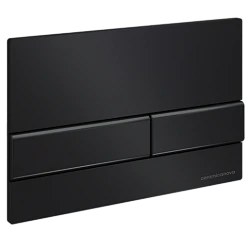 Система инсталляции для унитазов Ceramica Nova Envision Flat CN1002B с кнопкой черная матовая